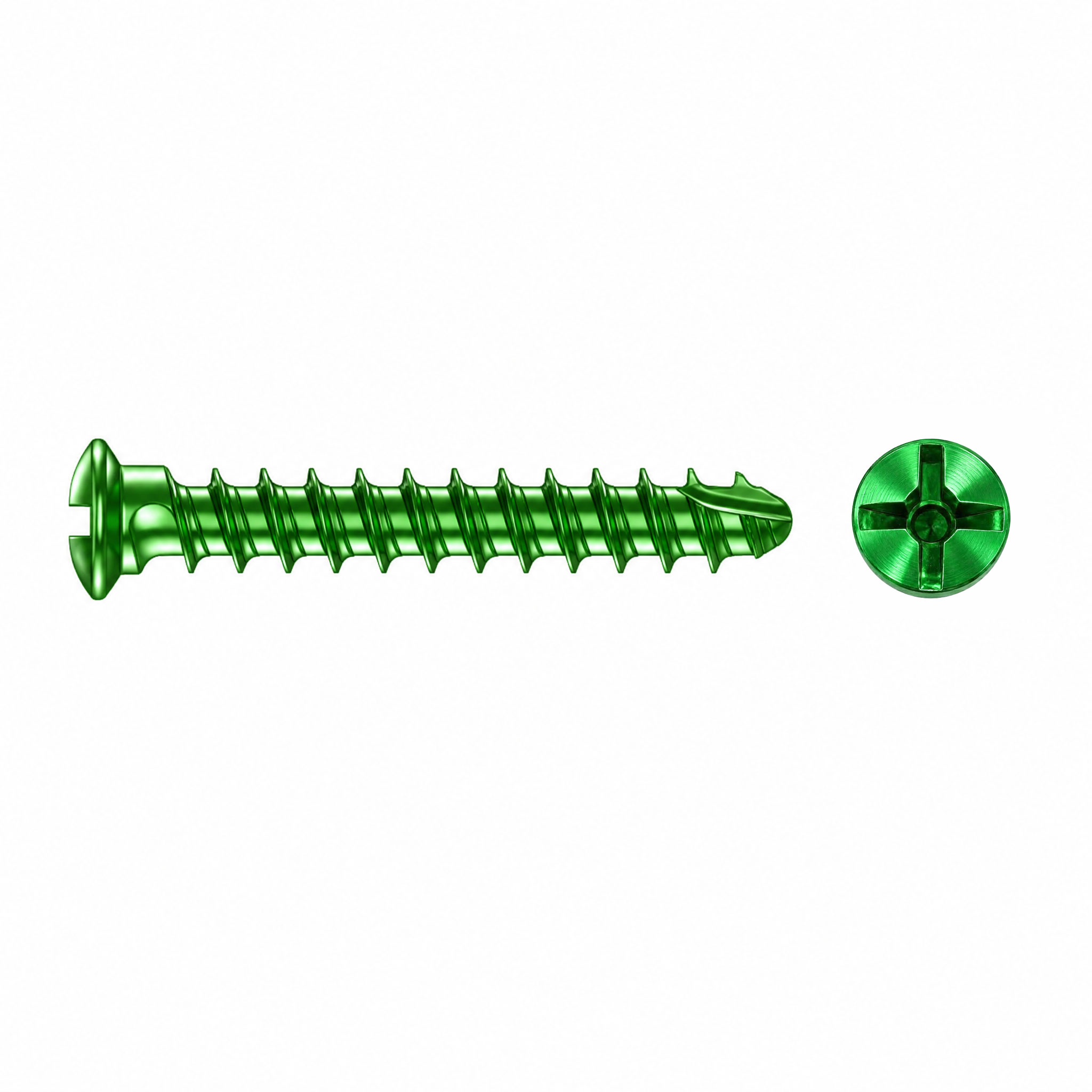Ø2.0 mm TİTANYUM MINI VİDA SETİ - Görsel 2