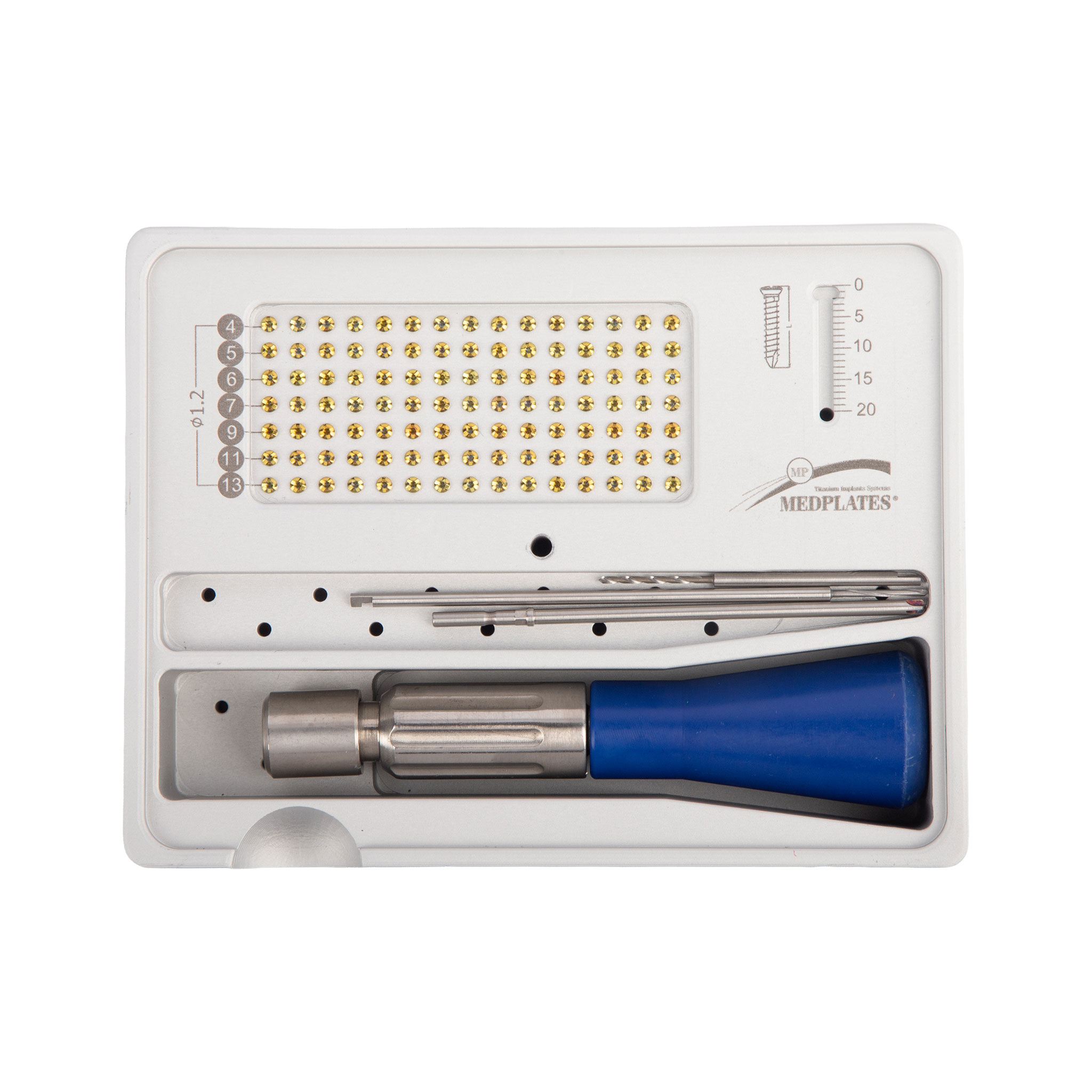 Ø1.2 mm TİTANYUM VİDA SETİ