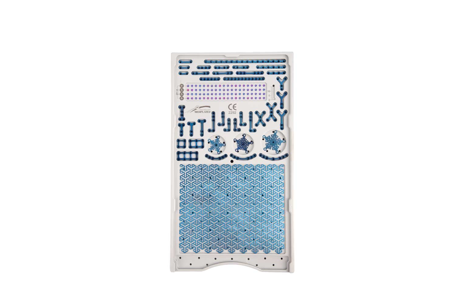 1.6 MM TİTANYUM MİKRO KRANIAL PLAK VİDA SETİ