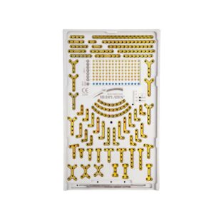 2.0 MM TİTANYUM MİNİ PLAK VE VİDA SETİ